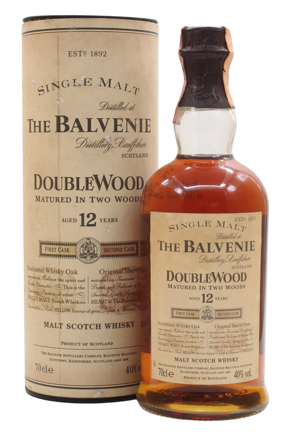Balvenie 12 Year Old DoubleWood bottled in the 1990s