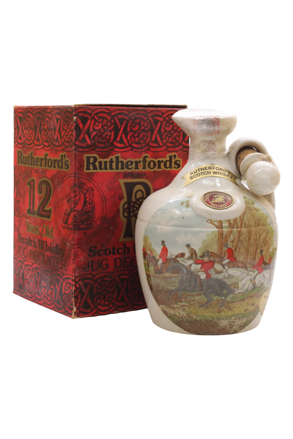 Rutherford's 12 Year Old Ceramic Jug Decanter