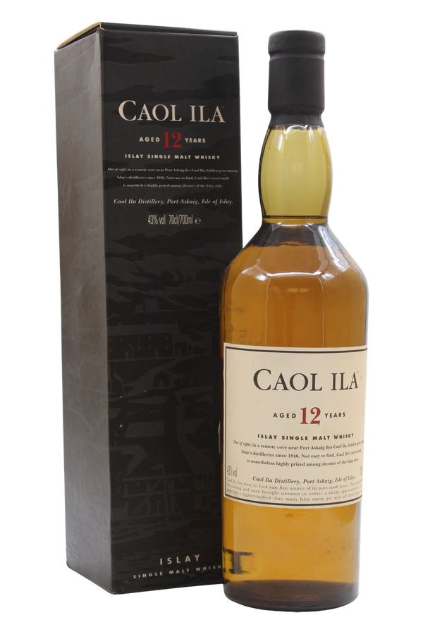 Caol Ila 12 anni old label