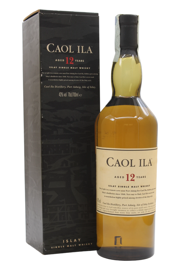 Caol Ila 12 anni old label