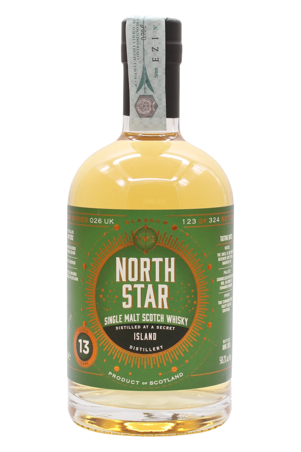 A Secret Island Distillery 2012 North Star Spirits 13 Year Old