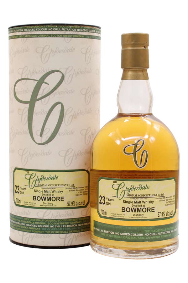 Bowmore 1989 23 Year Old The Clydesdale Original