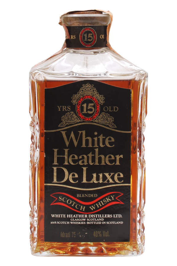 White Heather De Luxe 15 Year Old Blended Scotch Whisky