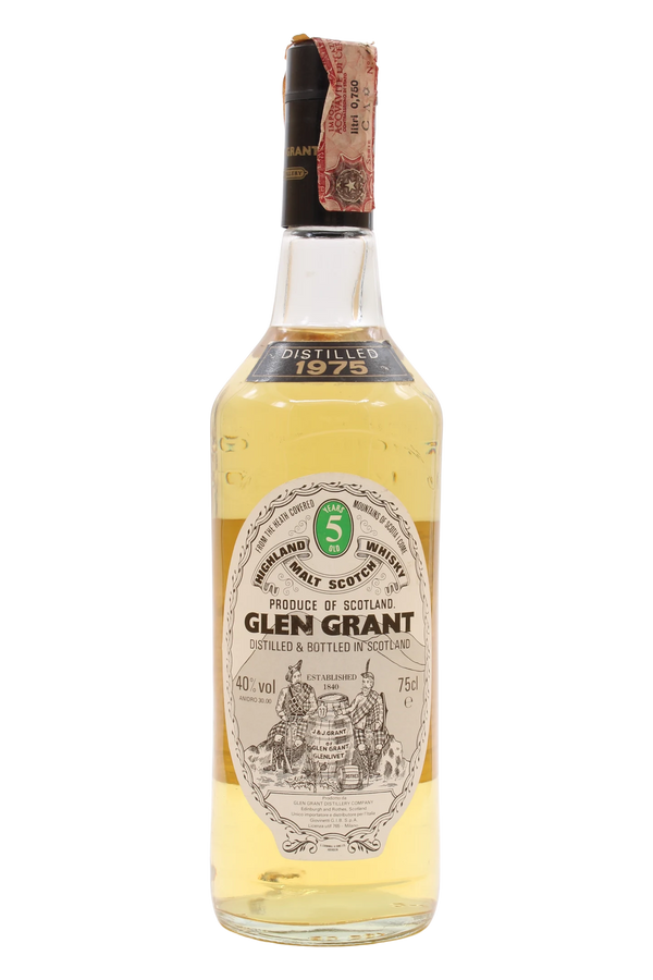 Glen Grant 5 Year Old 1975 Giovinetti Import