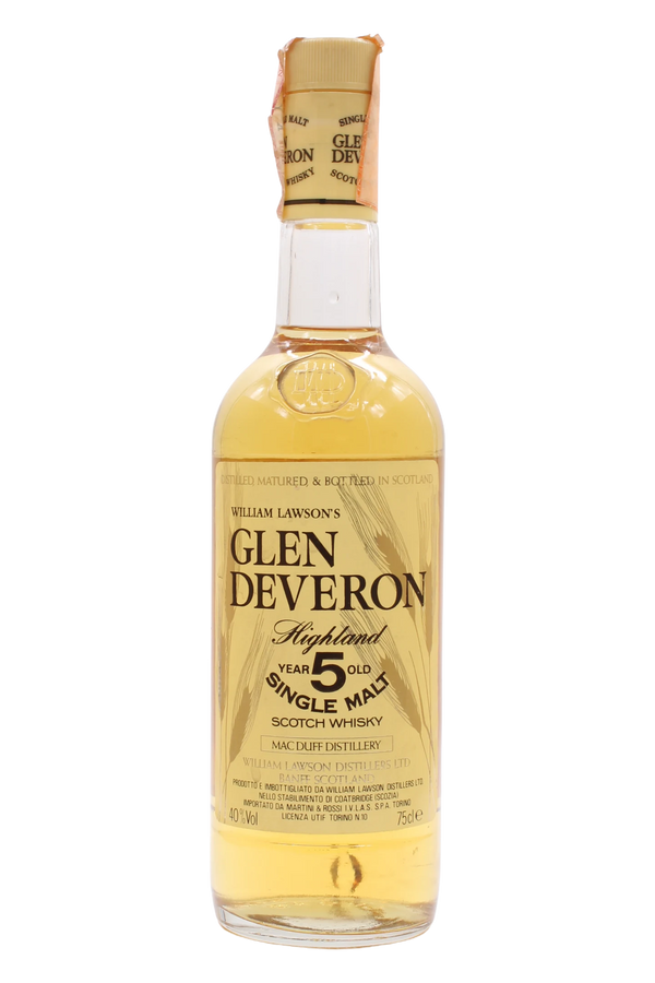 Glen Deveron 5 Year Old Highland Single Malt William Lawson's