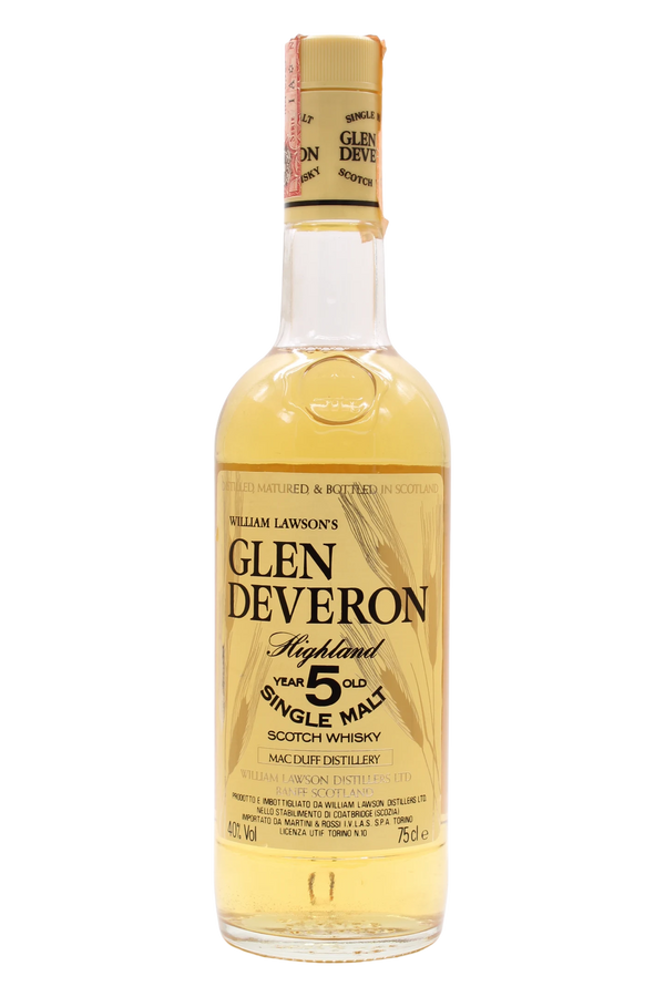Glen Deveron 5 Year Old Highland Single Malt William Lawson's