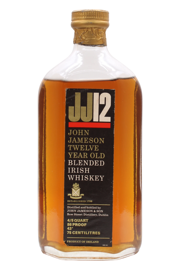 John Jameson JJ12 12 Year Old Blended Irish Whiskey